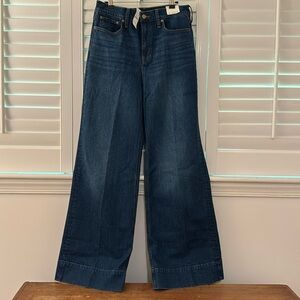 J.Crew wide leg trouser jeans NWT